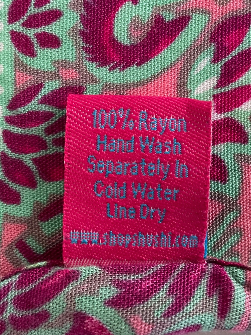 Elephant Mandala Print Sarong Scarf Pink Green Beach Fringe Boho Yoga Festival - Picture 5 of 7